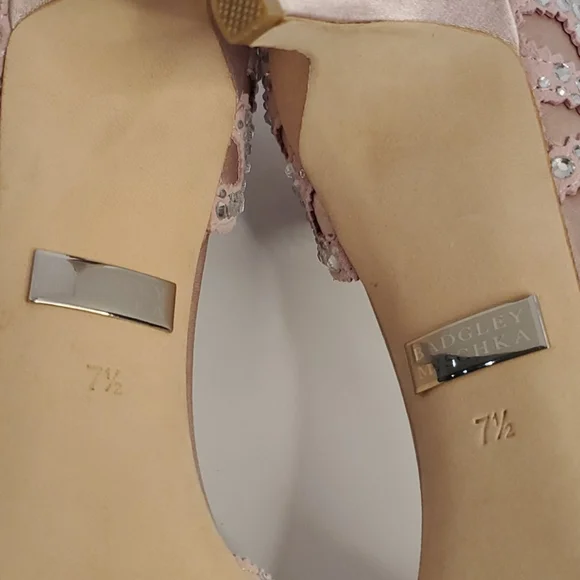 Badgley Mischka jeweled Gillian heels size 7.5 - Picture 10 of 15